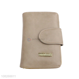 Factory price pu leather women wallets bifold <em>wallet</em> <em>clutch</em> <em>wallet</em>