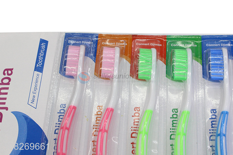 China products multicolor adult toothbrush for oral care