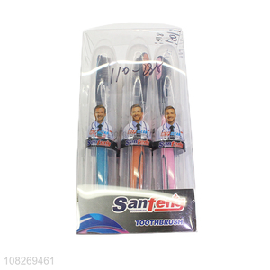 Wholesale cheap price portable travel soft toothbrush with case