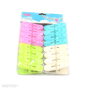 Custom Fashion Colored Clothes Pegs Plastic Clothespins