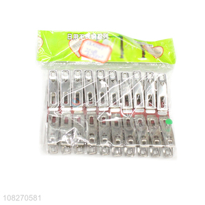 Wholesale Multipurpose Stainless Steel Clips Clothes Pegs