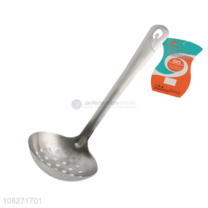 Low price stainless steel slotted spoon kitchen tools