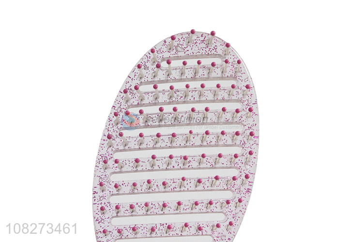 China supplier plastic household hair comb hair brush wholesale