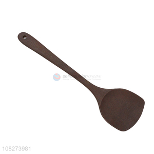High quality eco-friendly <em>healthy</em> wooden cooking spatula with long handle
