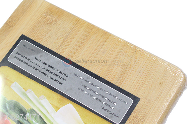 Popular product durable eco-friendly bamboo chopping board for kitchen