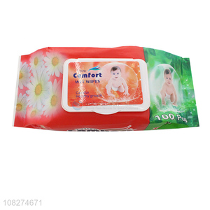 Wholesale 100 Pieces Skincare Cleansing <em>Wipes</em> <em>Baby</em> <em>Wipes</em>