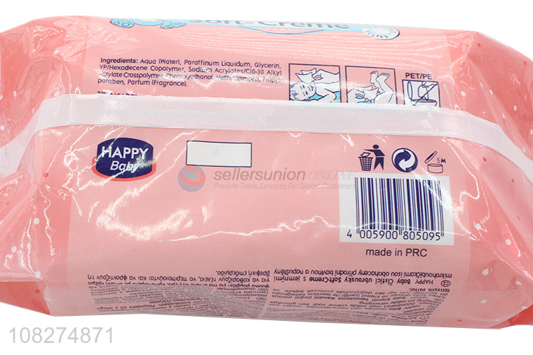 Hot Selling Soft Wet Wipes Skin Cleaning Wipes For Baby