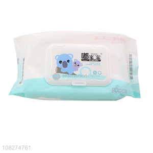 Good Quality Baby Hand And Mouth Wipes Soft Wet Wipes