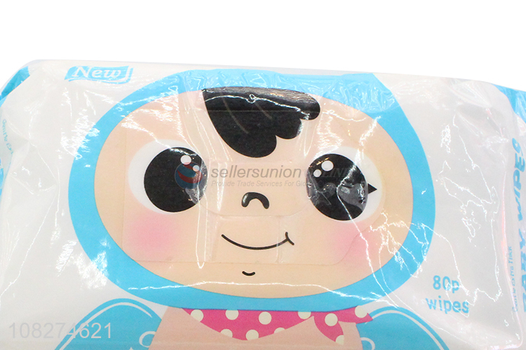 Factory Direct Sale Gentle Cleansing Wipes Soft Wet Wipes