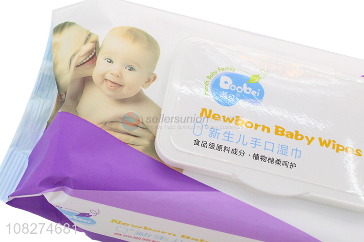 Top Quality Newborn Baby Wipes Safe Alcohol-Free Wipes