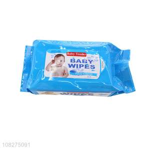 Good Quality Fresh Scented Non-Irritating Baby Wipes Wet Tissue
