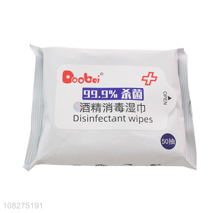 Top Quality Alcohol Disinfectant Wipes Antiseptic Wipes