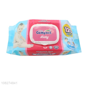 Factory Price 120 Pieces Non-Irritating <em>Baby</em> <em>Wipes</em> <em>Wet</em> Tissue