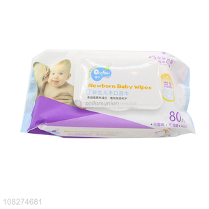 Top Quality Newborn Baby Wipes Safe Alcohol-Free Wipes