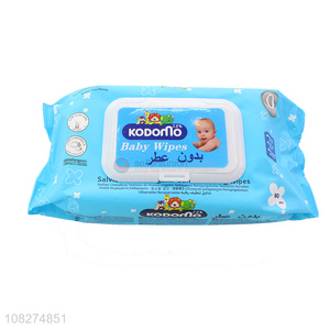 Wholesale 80 Pieces Safe And Gentle Baby Wipes Wet Towel