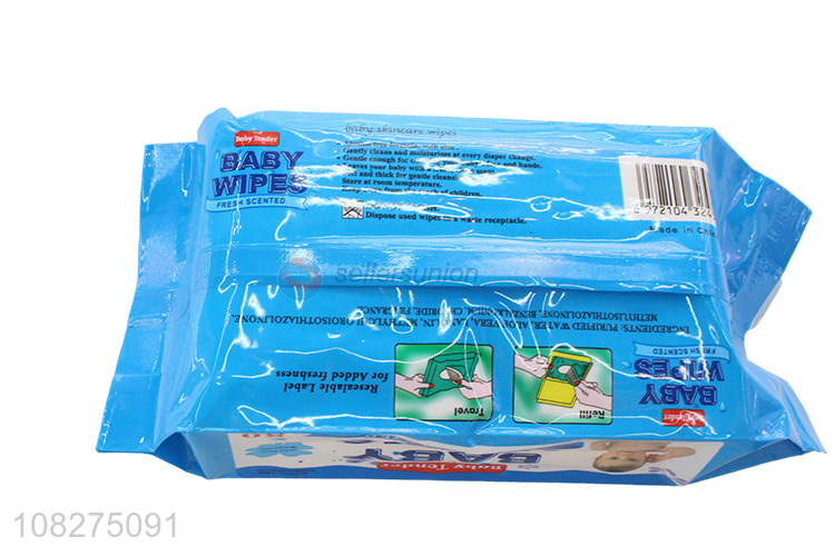 Good Quality Fresh Scented Non-Irritating Baby Wipes Wet Tissue