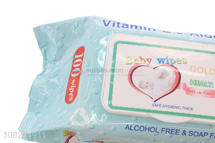 Custom Soft And Gentle Baby Wipes Disposable Cleaning Wipes