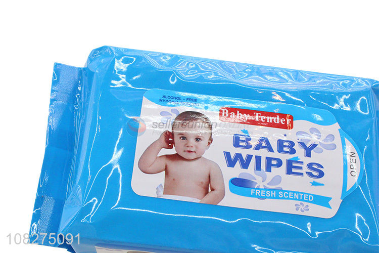 Good Quality Fresh Scented Non-Irritating Baby Wipes Wet Tissue