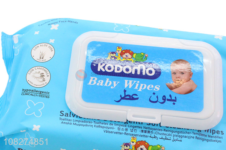 Wholesale 80 Pieces Safe And Gentle Baby Wipes Wet Towel