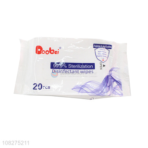 Best Price 99.9% Sterilization Disinfectant Wipes Wet Tissue