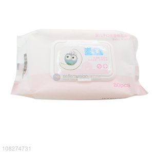 Best Selling Baby Hand And Mouth Non-Fragrant Cotton Wipes