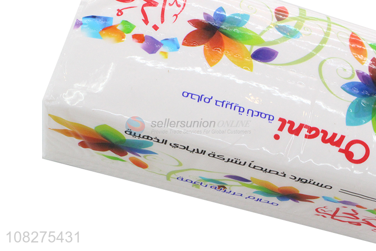 Wholesale Soft Paper Tissue Skin-Friendly Facial Tissue