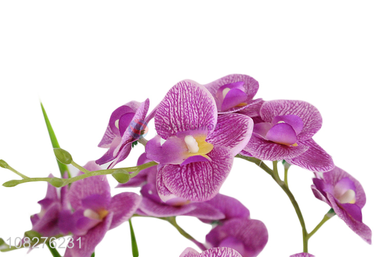 Factory price fake plants artificial flowers faux flowers in plastic pot