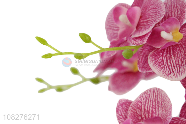 Good price fake cloth flowers artificial potted flowers for table decoration