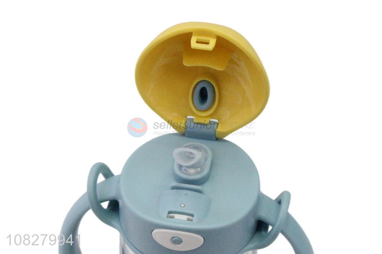 Wholesale Plastic Water Bottles With Straw And Handle
