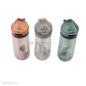 Good Quality Plastic Water Bottle Drink Bottle With Straw
