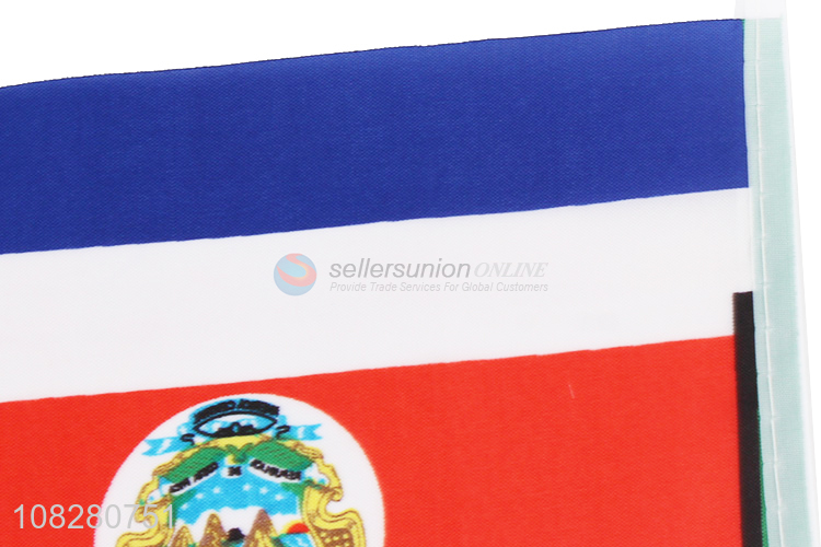 Top quality Costa Rica flag car flag competition hand flag