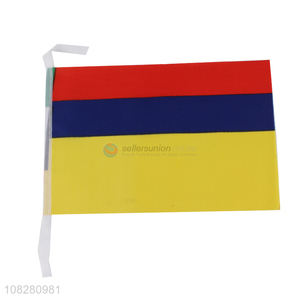 Online wholesale Colombian flag handheld flag for procession