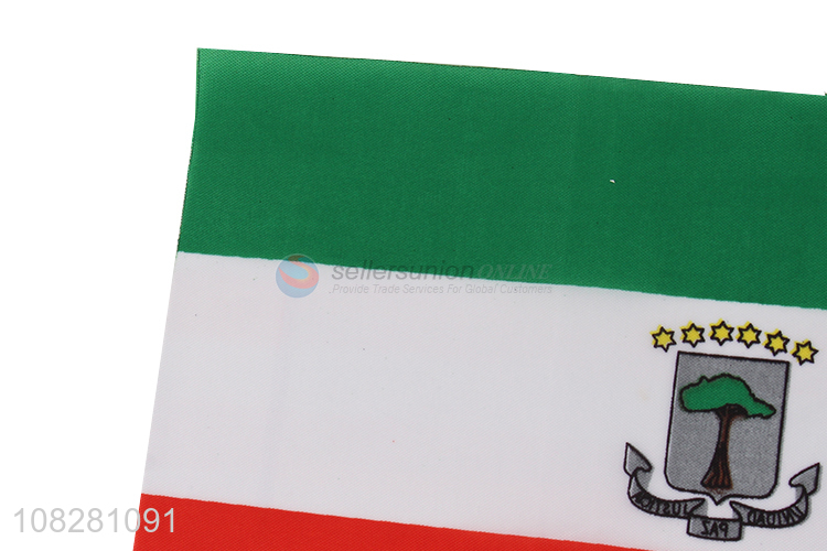 Wholesale Equatorial Guinea country flag custom advertising flag