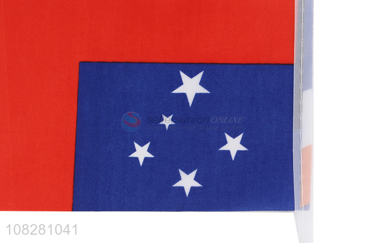 Wholesale samoan national flag competition car flag parade flag