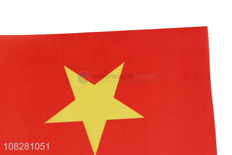 Factory wholesale Vietnam national flag events handheld flags