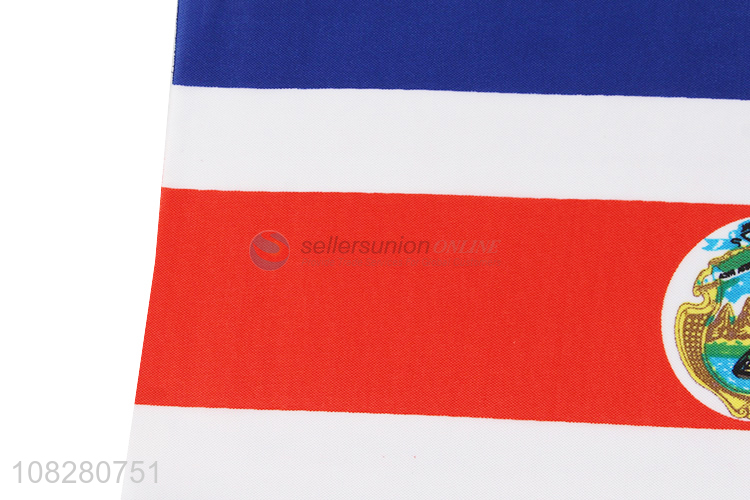 Top quality Costa Rica flag car flag competition hand flag