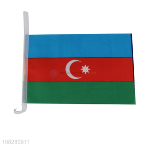 China wholesale Azerbaijan country <em>flag</em> sport event car <em>flag</em>