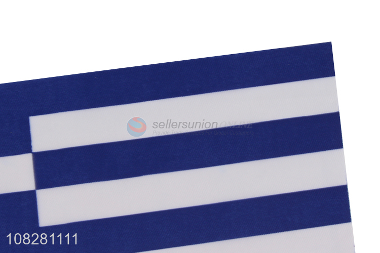 Factory price Greek national flag car flag World Cup hand flag