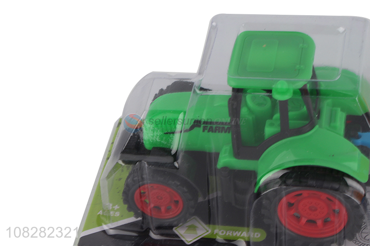 High quality plastic toy trailer boy kids toy car for sale