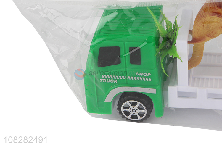 Hot products plastic toy trailer boy kids toy car model