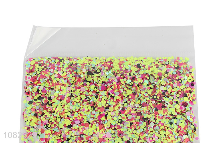 Latest Nail Art Fluorescent Glitter Sequin DIY Decorative Sequin