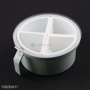 High quality creative four-compartment condiment box for sale