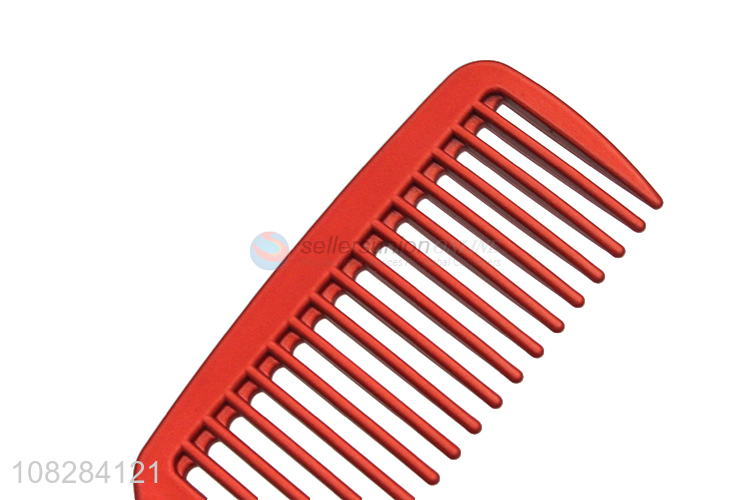 Factroy direct sale red multifunctional straight hair comb