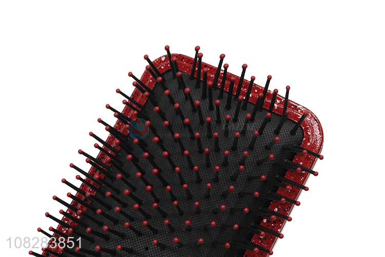 Most popular red air cushion hair comb for long hair
