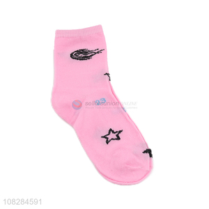 Good price soft kids crew socks children winter warm socks