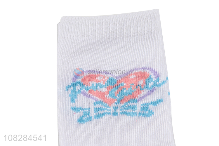 Hot sale fashionbale comfortable winter warm kids crew socks