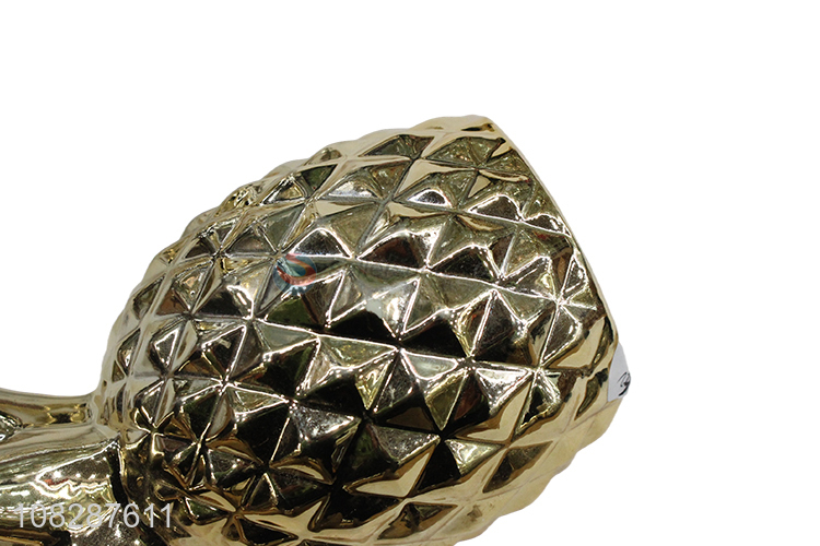 New arrival home decor modern crafts ceramic pineapple figurines