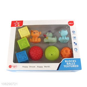 Top quality cartoon soft non-toxic bath toys for children
