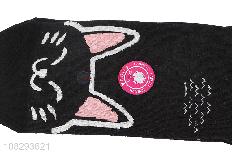Cartoon Design Unisex Cotton Crew Socks Ankle Socks For Adults