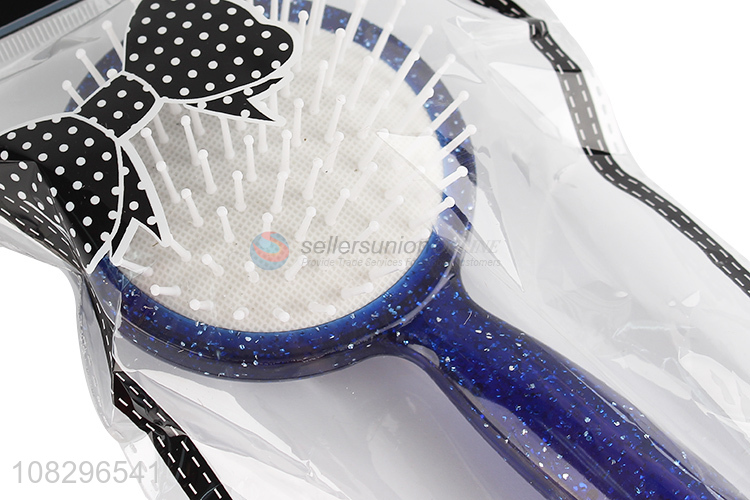 Good quality round massage hair comb brush with air cushion